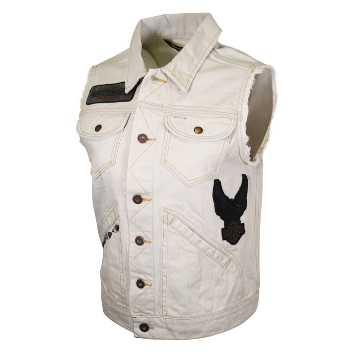 HD Branded Women's Denim Vest Jacket (S11)
