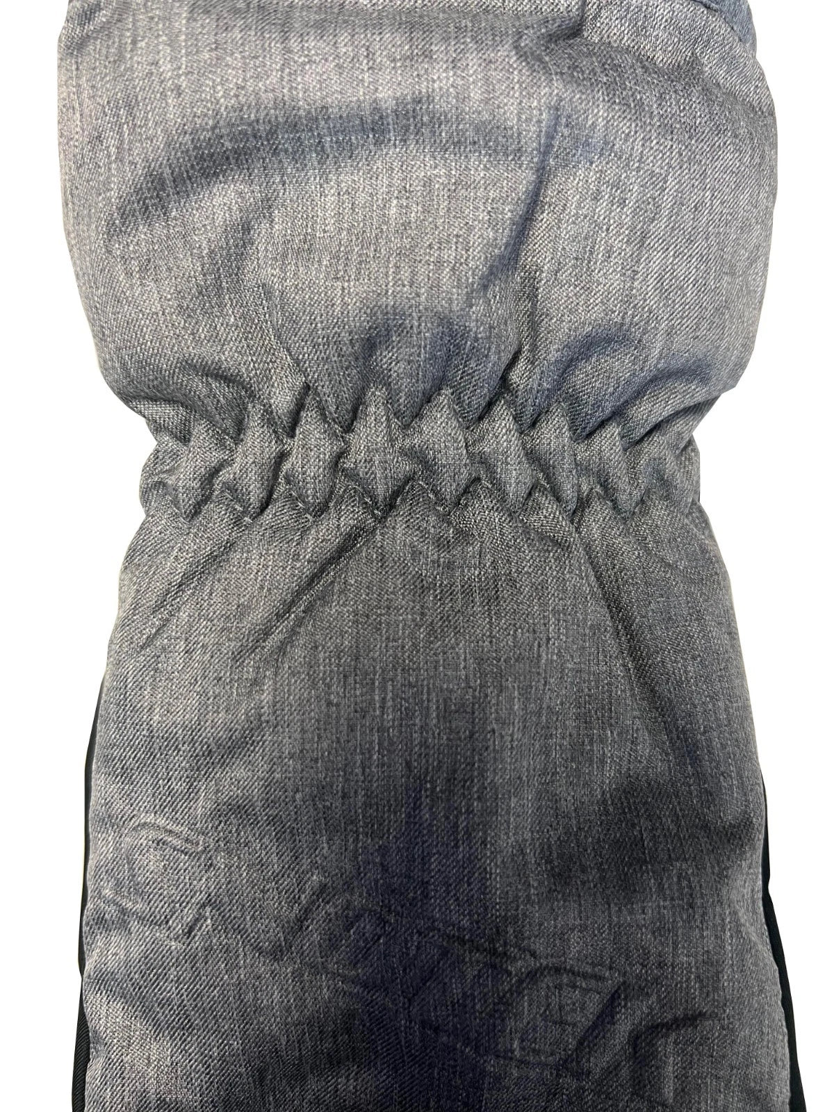 Snotek Women's Grey & Black Palm Performance Winter Ski Gloves ST122 (S01)