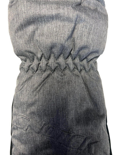 Snotek Women's Grey & Black Palm Performance Winter Ski Gloves ST122 (S01)