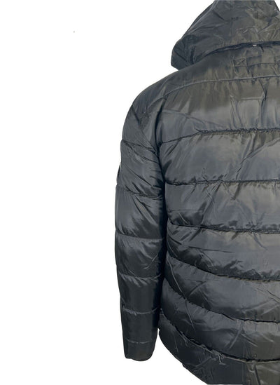 Gant Men's Black Jacket Active Cloud Puffer Hooded (S01)