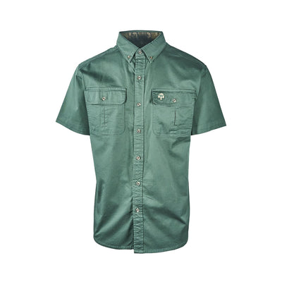 Companions Mossyoak Men's Shirt Dirt Cotton Twill Pocket S/S (S01 - S08)