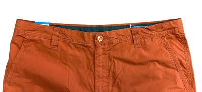 Columbia Men's Carnelian Red Inseam 8" Washed Out Chino Short (835)