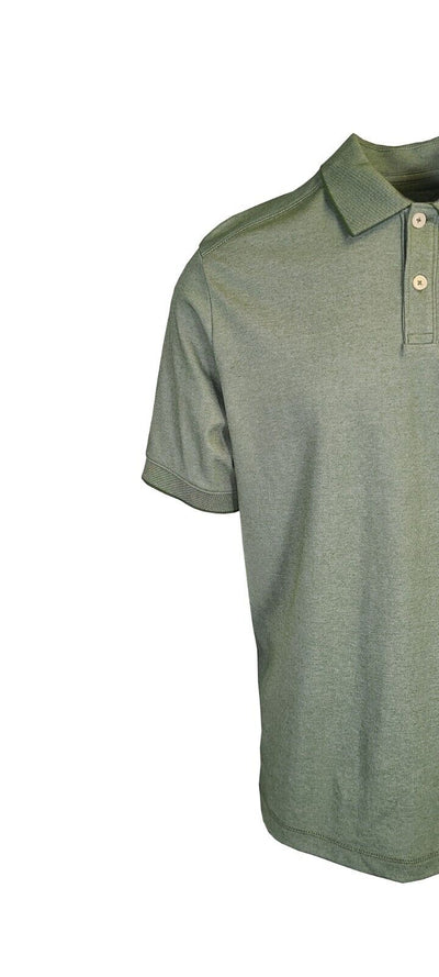 Tommy Bahama Men's Green Performance Polo 2 Buttons T-Shirt S/S (S10)