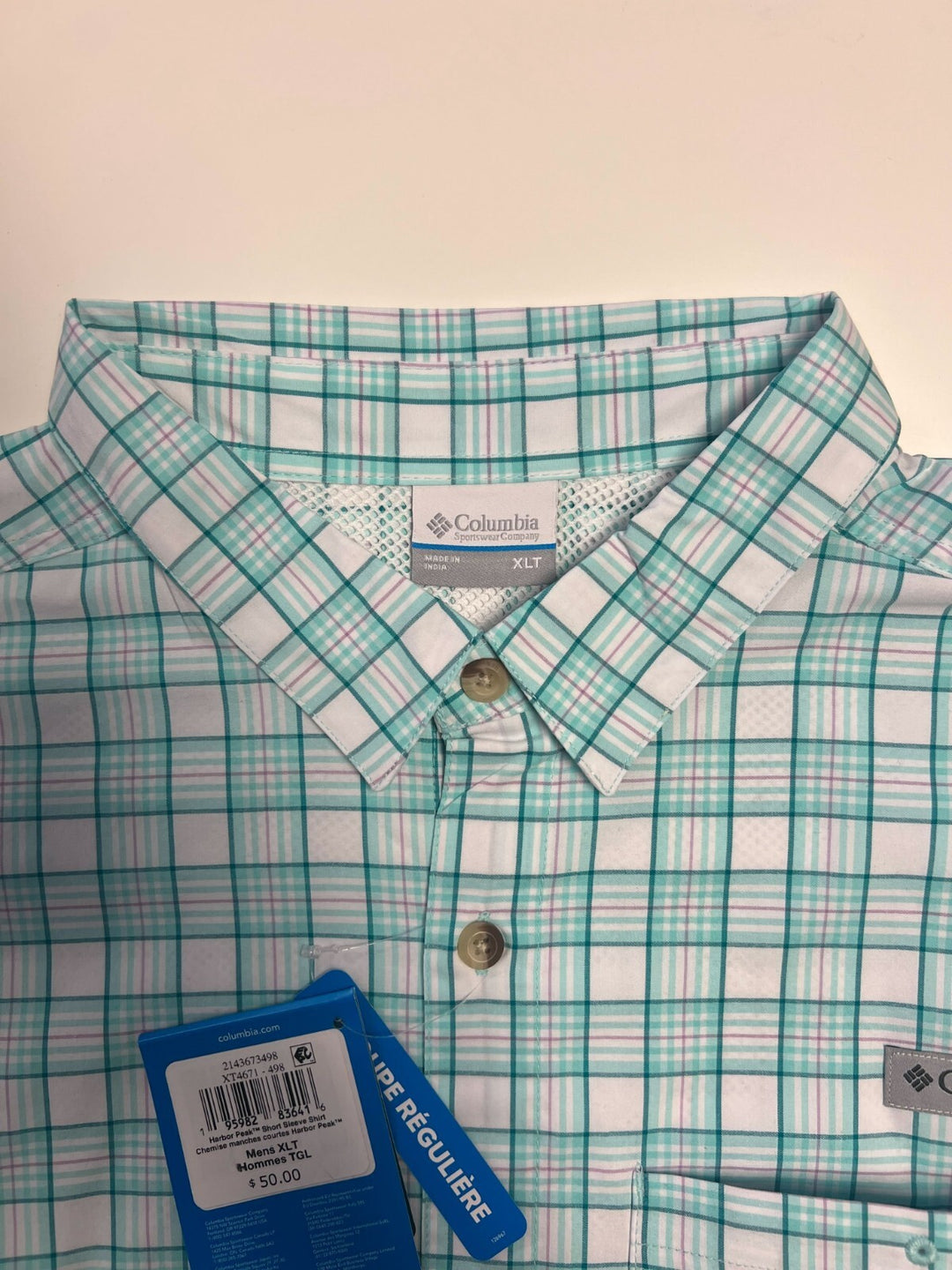 Columbia Men's Shirt Harbor Peak PFG Short Sleeve (487) (683) (498)