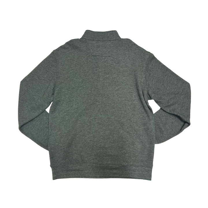 Carhart FR Men′s Granite Heather Sweatshirt Quarter Zip Mock Neck (S52)