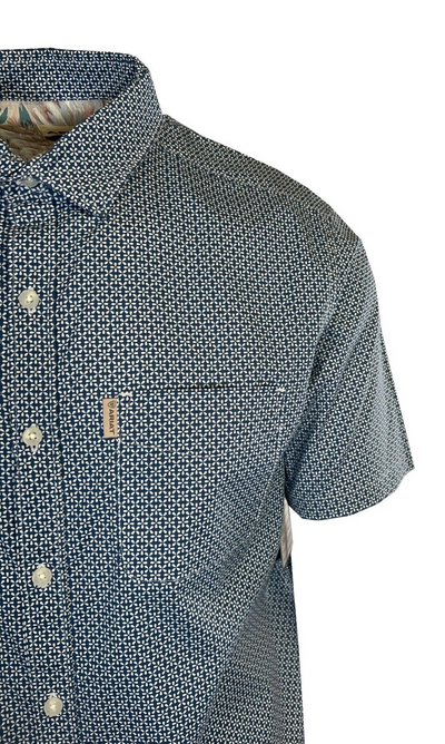 Ariat Men's Blue Ridge Shirt Miller Stretch Modern Fit Button Up S/S (S30)