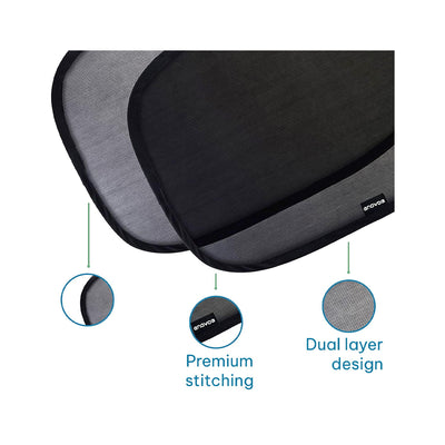 Enovoe 2 Pack Car Window Shades Sun Shade Blocker