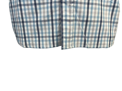 Columbia Men's Ripple Blue Multi Gingham Rapid Rivers II S/S Shirt (431)