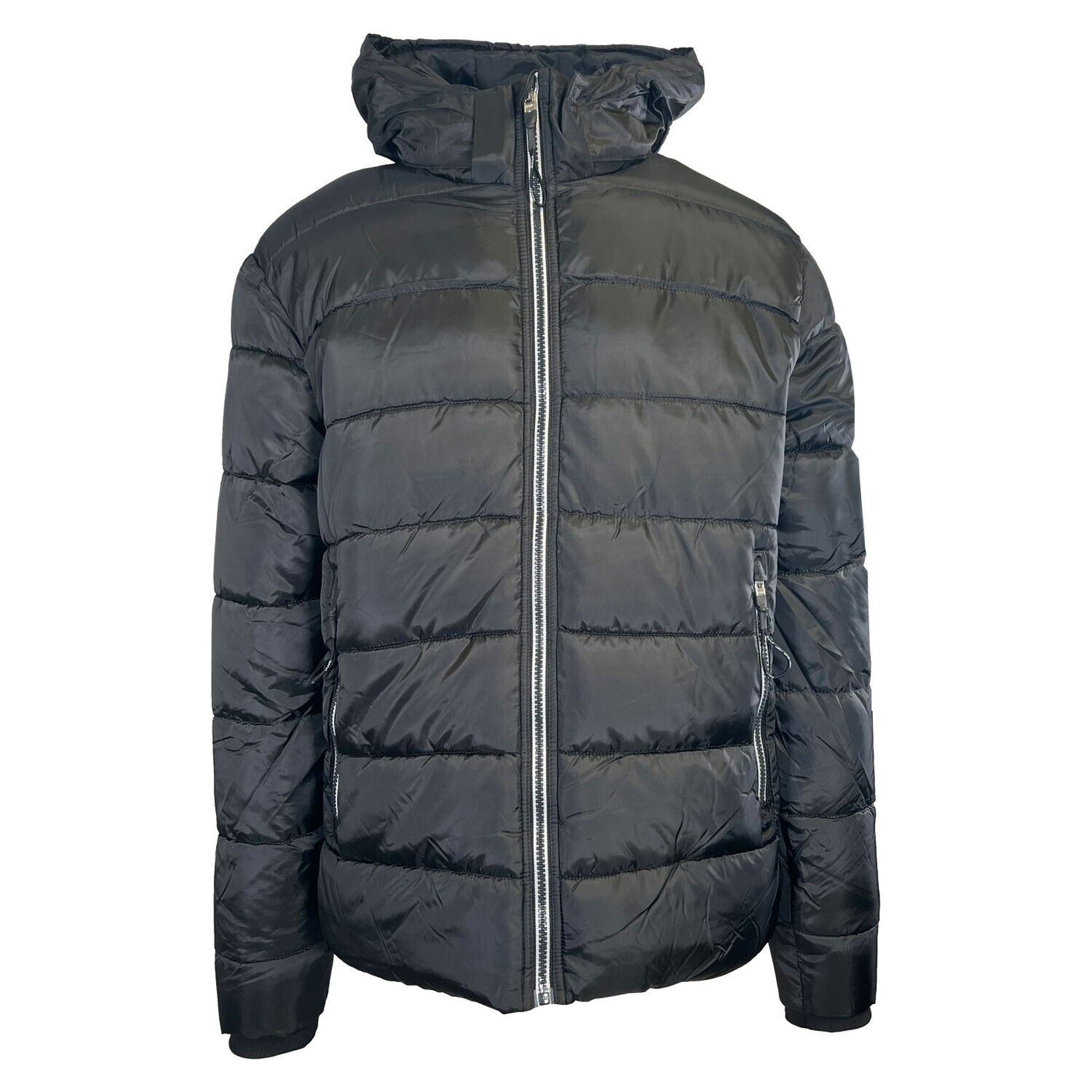 Gant Men's Black Jacket Active Cloud Puffer Hooded (S01)