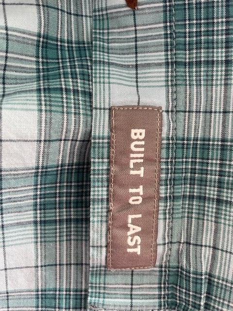 Ariat Women's Shirt Clear Sky Blue Plaid Rebar Long Sleeve (S03)