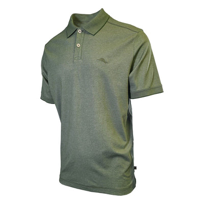 Tommy Bahama Men's Green Performance Polo 2 Buttons T-Shirt S/S (S10)