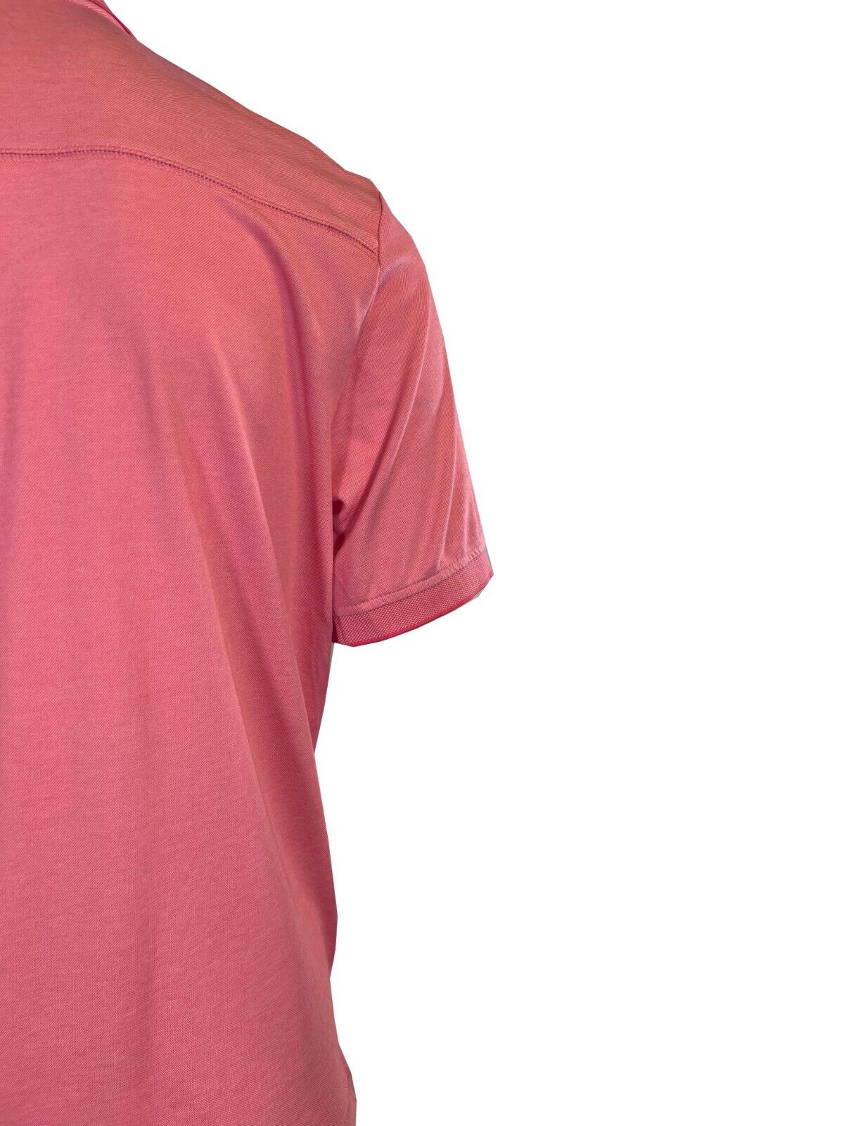 Tommy Bahama Men's Pink Salmon Performance Polo 2 Buttons T-Shirt S/S (S04)