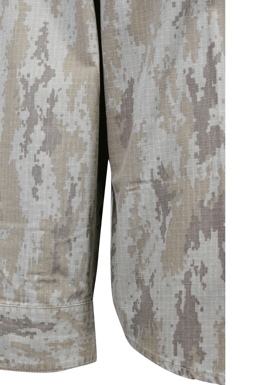 HD Branded Men's Shirt Camouflage Park Shirt L/S Woven (S57)