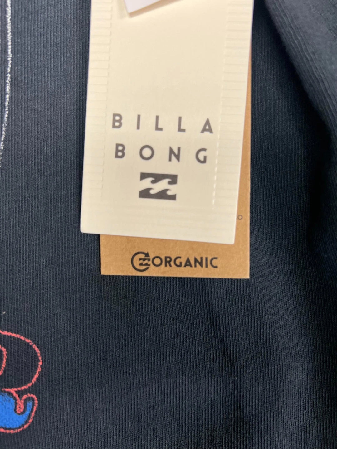 Billabong Women's Black T-Shirt World Tour 1973 Graphic Print Tee S/S (S01)