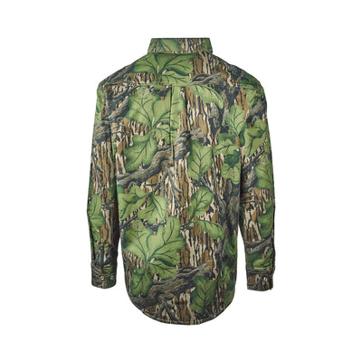 Companions Mossyoak Men's Shirt Dirt Cotton Twill 2 Flap Pockets L/S (S01 - S04)