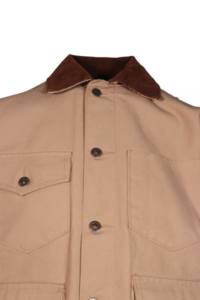 Schaefer Outfitter Men's Jacket Stone Blanket Lined Vintage Brush L/S (S05)