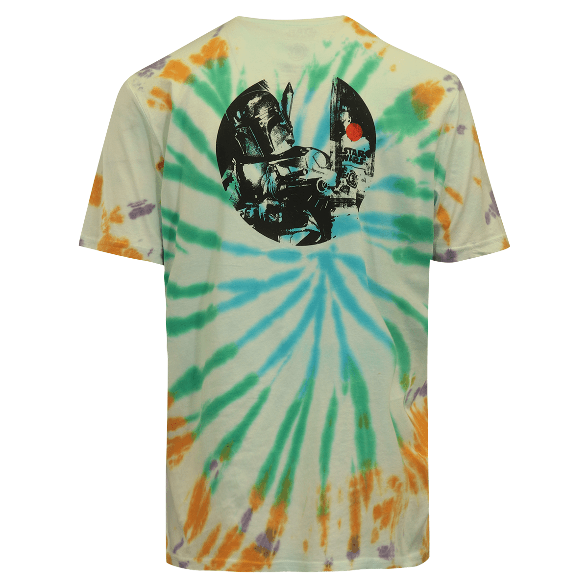 Element x Star Wars Men's T-Shirt White Multicolor Tye-Dye S/S (S06)