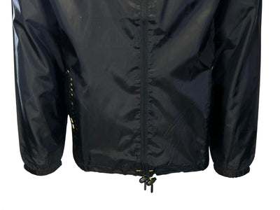 Canadian Peak Men's Black Jacket 1983 Butaneak Wind Rain Breaker (S02)