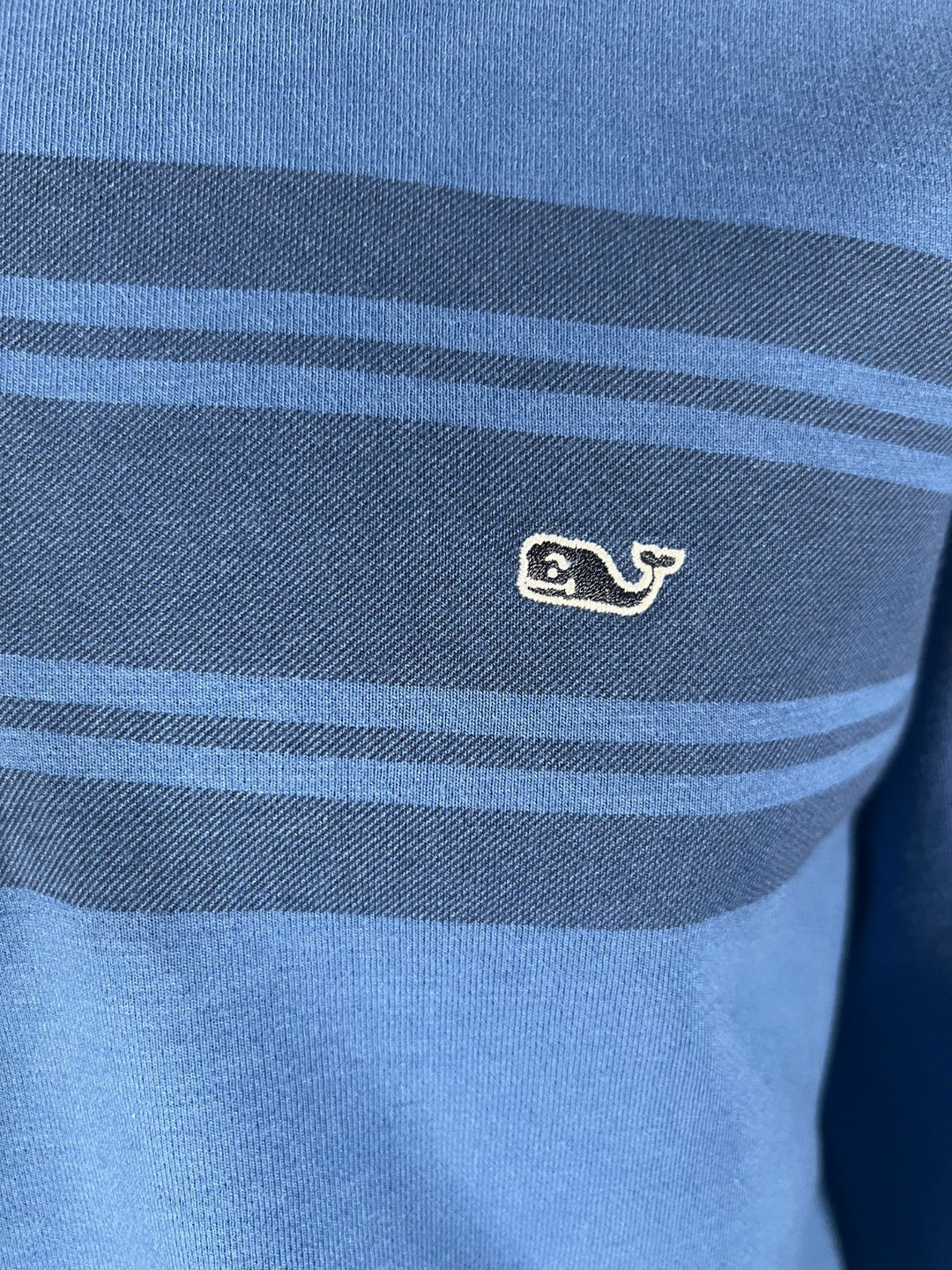 Vineyard Vines Men's Saltwater Surf Stripe Quarter-Zip Pullover