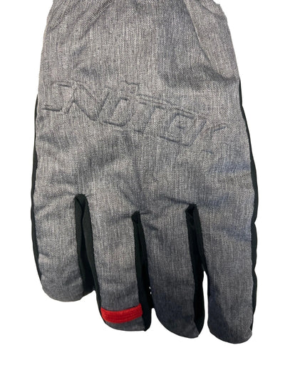 Snotek Women's Grey & Black Palm Performance Winter Ski Gloves ST122 (S01)