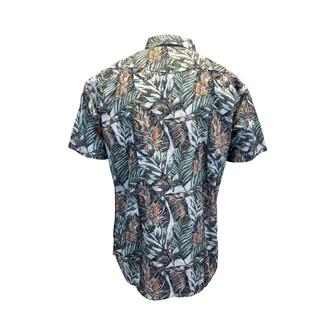 Ariat Men's White Asparagus Shirt Hodie Retro Fit Short Sleeve (S43)