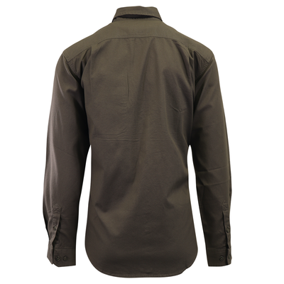 Carhartt Men's Flannel Shirt Grey Rugged Long Sleeve (329)