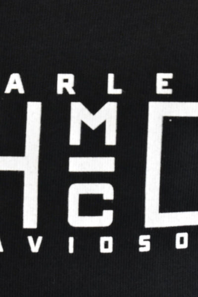 Harley-Davidson Men's T-Shirt Black Tee HD-MC Box Logo (S77)