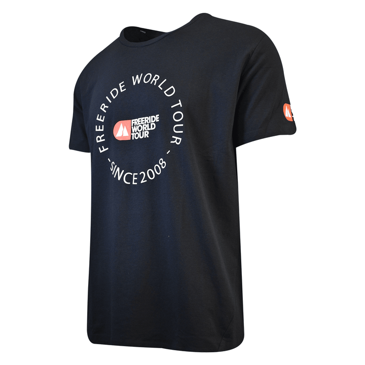 Peak Performance Men's T-Shirt Black Freeride World Tour S/S (S02)