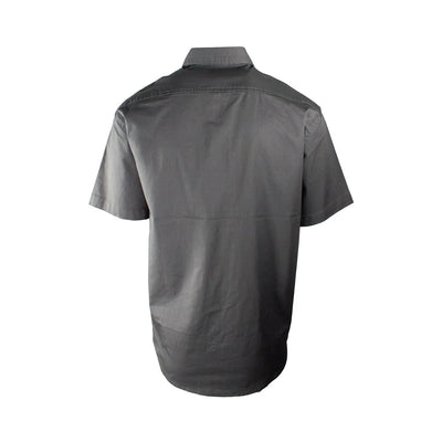 DieHard Men's Shirt Work Twill Resists Short Sleeve Black, Navy, Grey