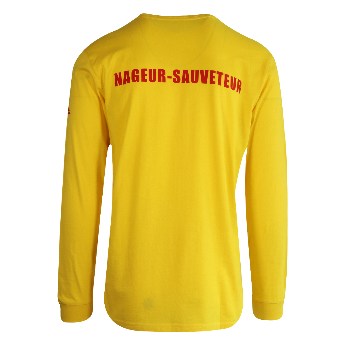 Quiksilver Men's T-Shirt Yellow Medoc Atlantique Text L/S (S02)