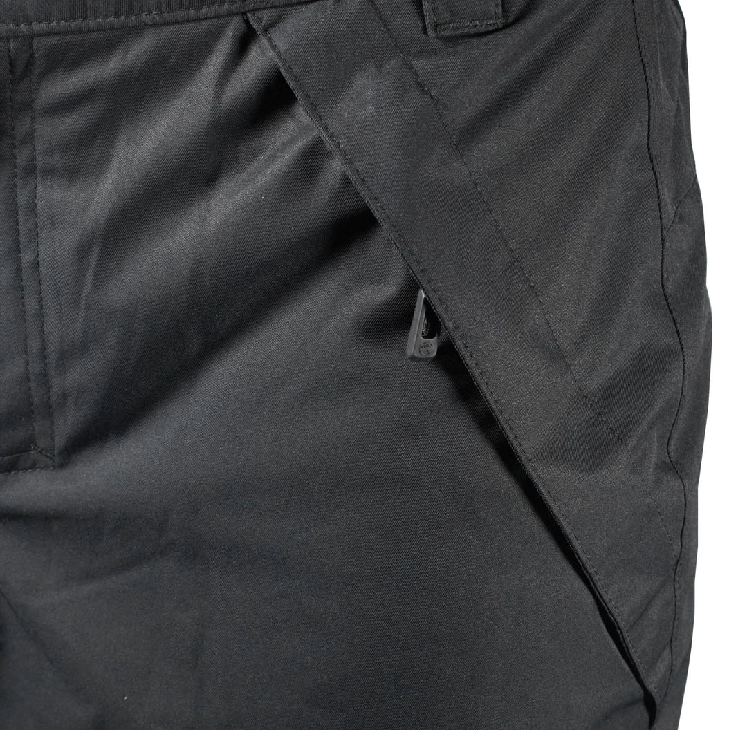 WindRiver Men's Black Pant HyperDri 1 Water Repellent Hiking Snow Pants (S01)