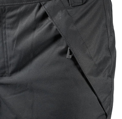 WindRiver Men's Black Pant HyperDri 1 Water Repellent Hiking Snow Pants (S01)