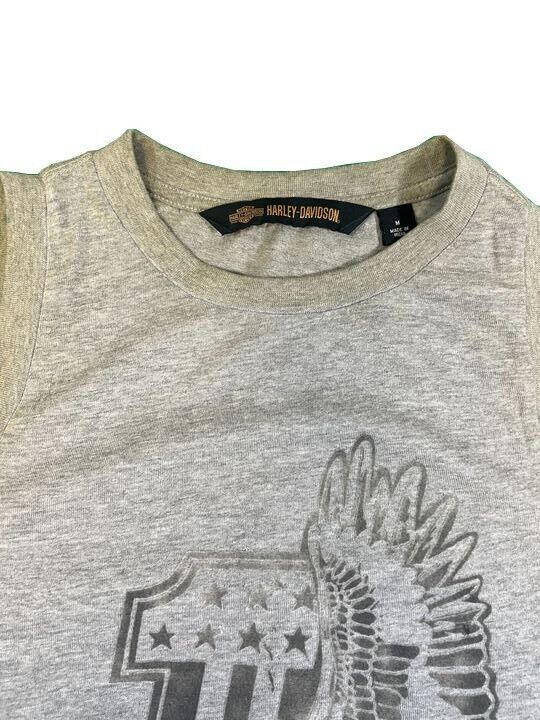 HD Branded Women's Grey Tank American Eagle #1 Sleeveless T-Shirt (S47)