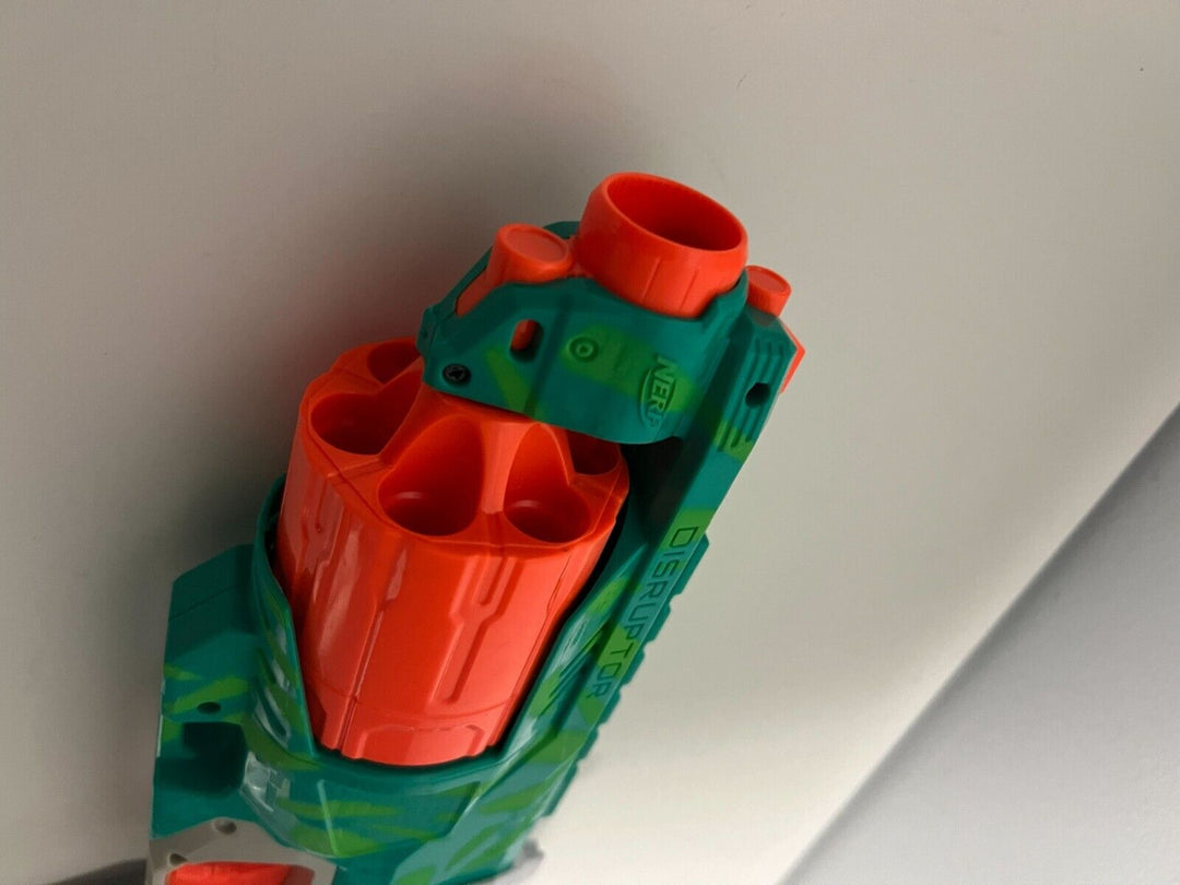 Hasbro Nerf Elite Disruptor 6-Dart Rotating Drum Dynamic Green Blaster (S43)