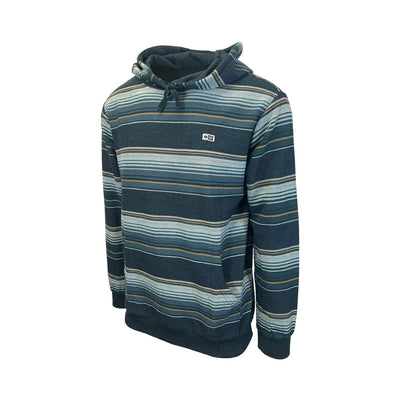 Salty Crew Men's Blue Sweatshirt Crewser Hood Yarn Dye French Terry Hoodie (S01)