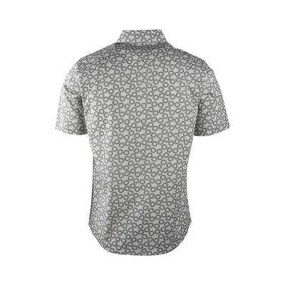 Ariat Men's Shirt Marc & Morgan Stretch Modern Fit S/S Vanilla Ice, White (S49)