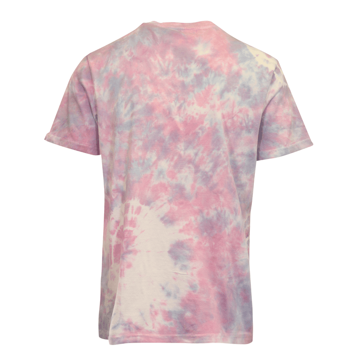 Element Men's T-Shirt Pink Purple Tie-Dye Four Elements Peace Graphic S/S (S15)