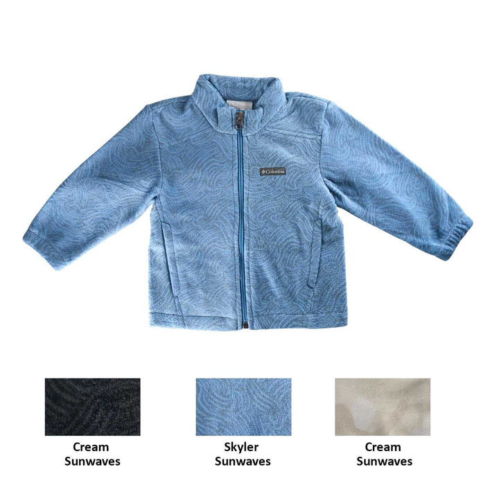 Columbia Youth's Fleece Castle Dale Printed Full Zip Jacket