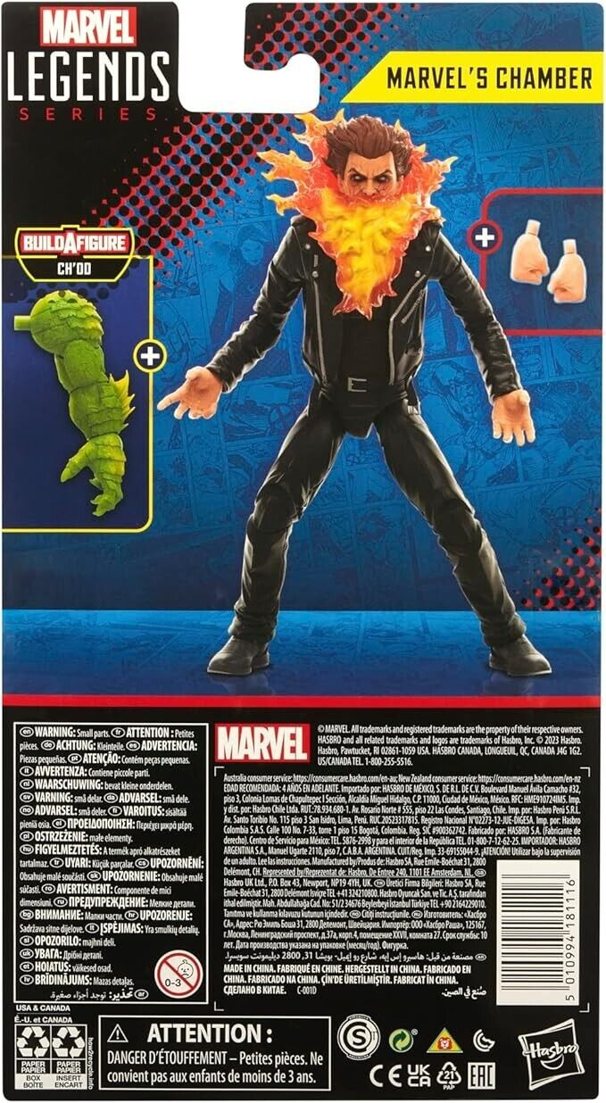 Marvel’s Chamber Legends Series X-Men Collectible 6-Inch Action Figure (S28)