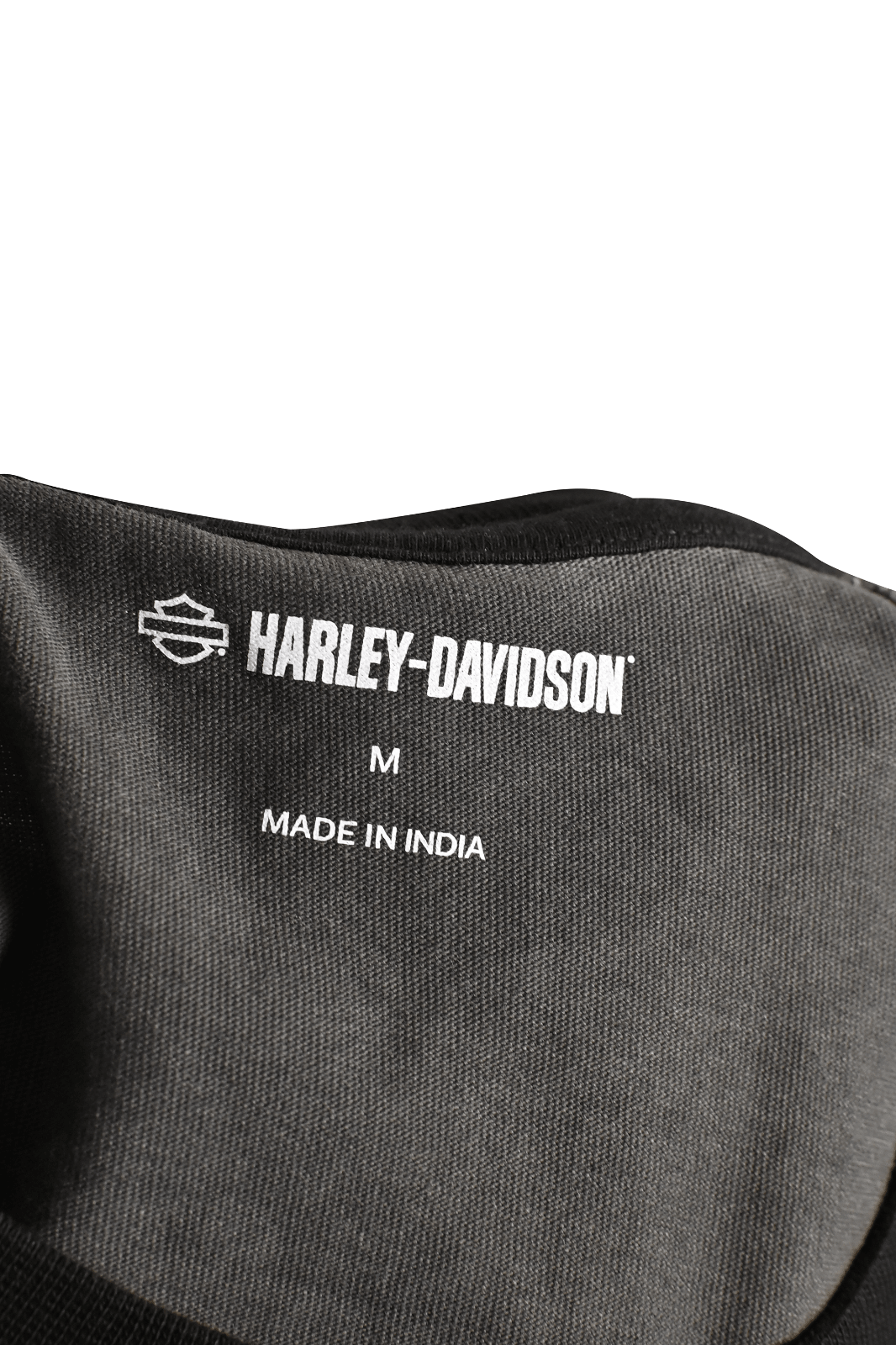 HD Branded Men's T-Shirt Block Letters Graphic Long Sleeve (S65)