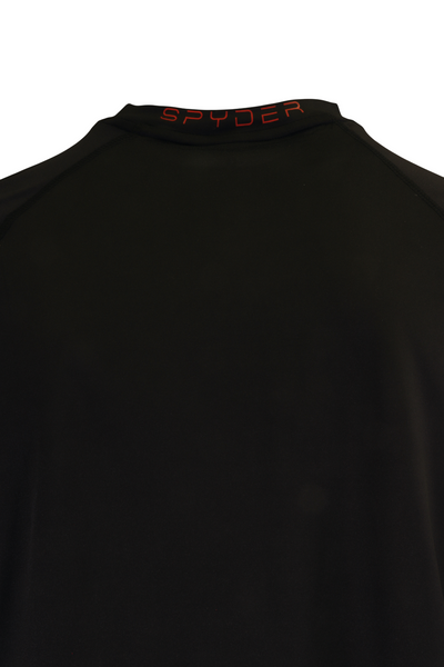 Spyder Men's T-Shirt Black UPF30+ Rash Guard L/S (S01B)