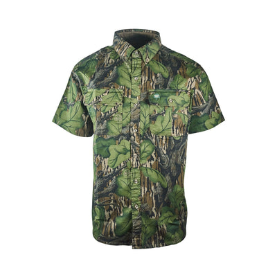 Companions Mossyoak Men's Shirt Dirt Cotton Twill Pocket S/S (S01 - S08)