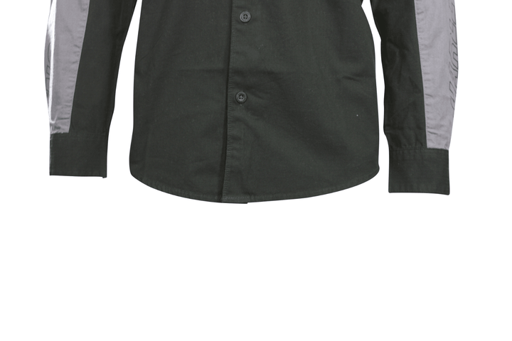 HD Branded Men's Shirt Black Beauty Willie G Skull Viper L/S (S63)