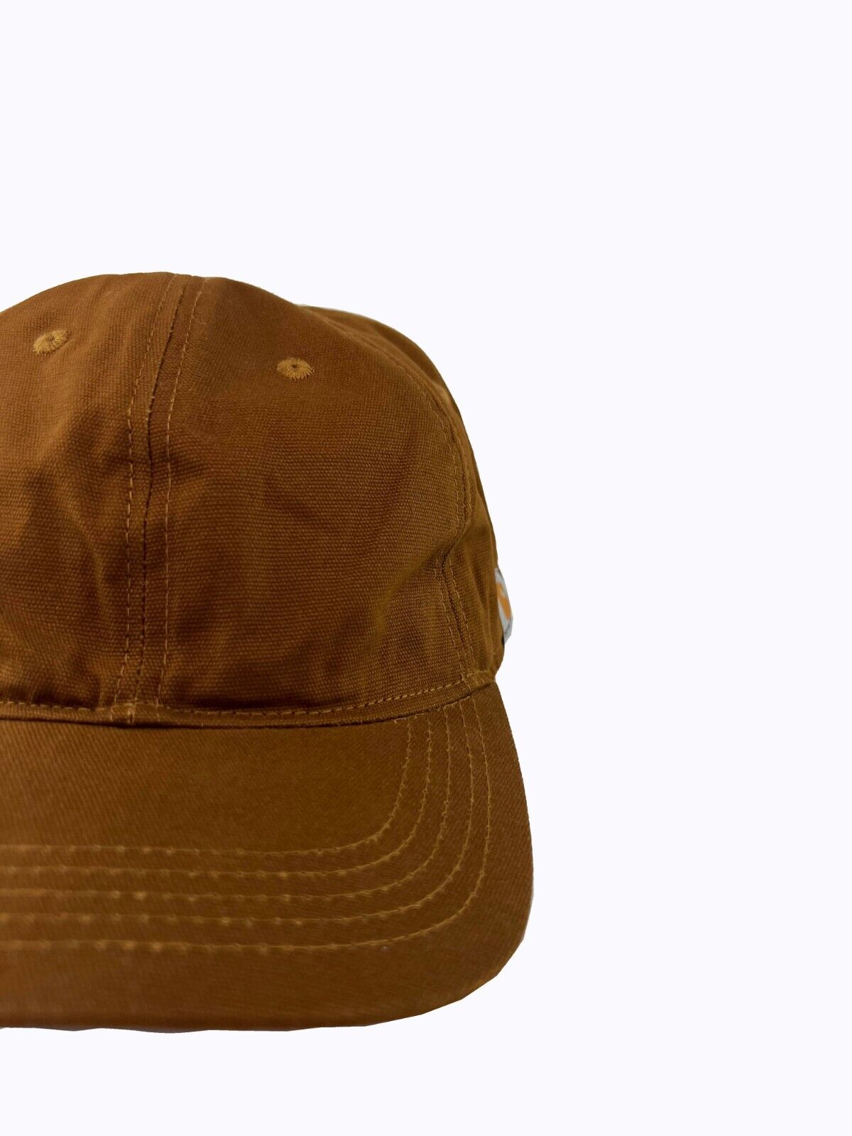 Carhartt Brown Canvas Cap FastDry Comfort Simple Side Logo (S05)