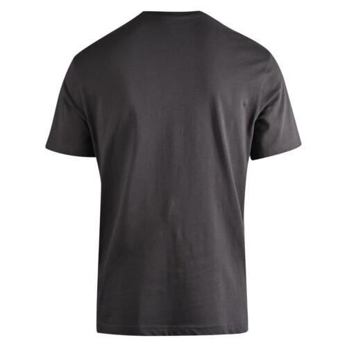 HD Branded Men's T-Shirt Charcoal Grey Bike Wings Short Sleeve (S55)