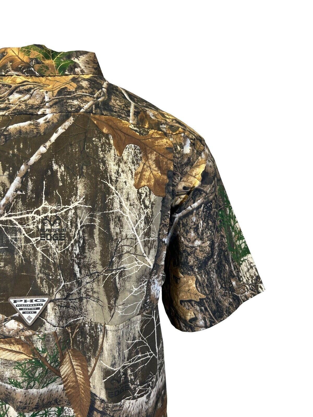 Columbia Men's Realtree Edge Shirt PHG Super Sharptail Short Sleeve (903)