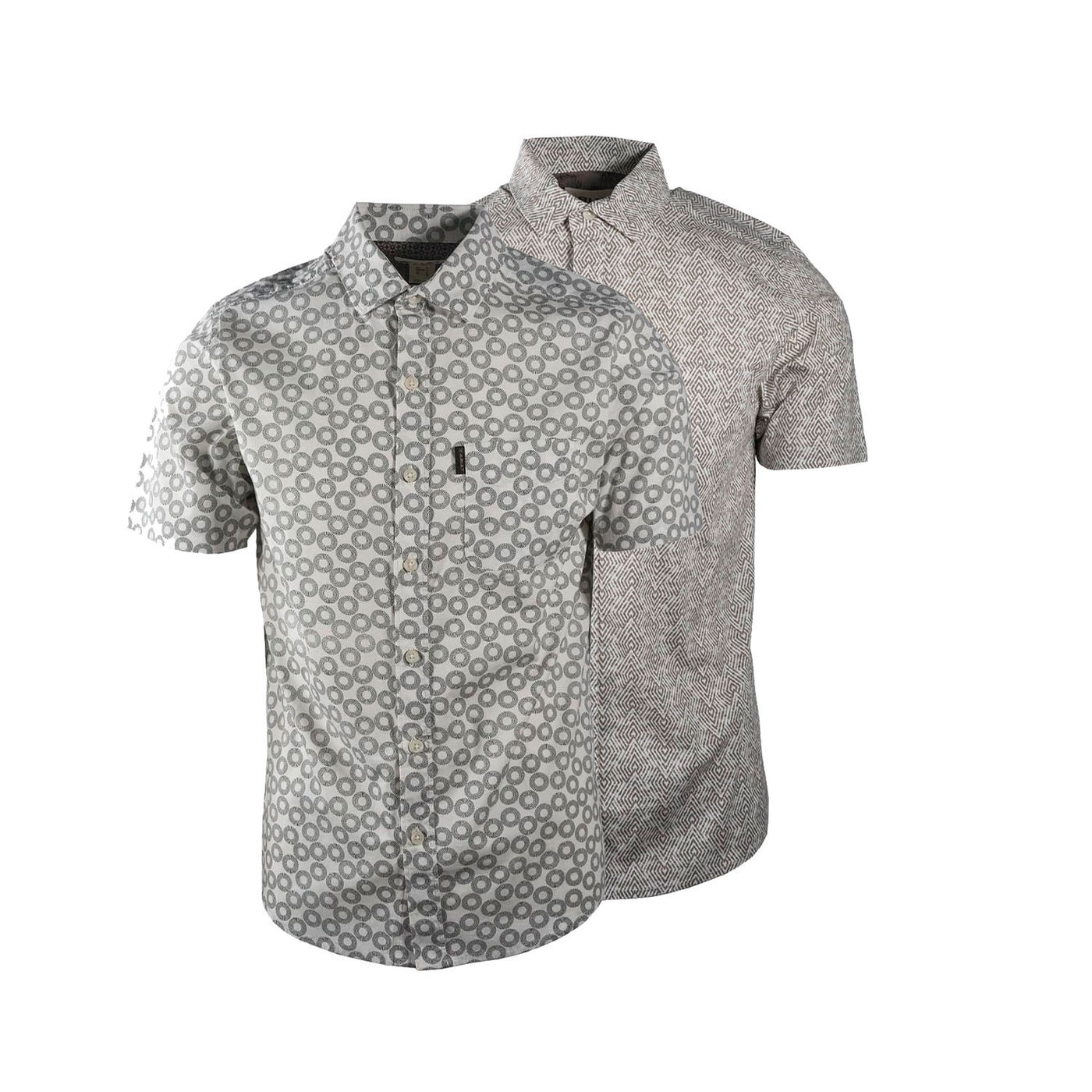 Ariat Men's Shirt Marc & Morgan Stretch Modern Fit S/S Vanilla Ice, White (S49)