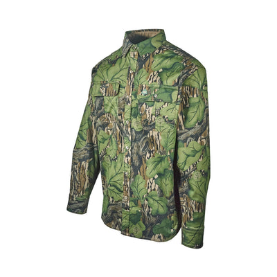Companions Mossyoak Men's Shirt Dirt Cotton Twill 2 Flap Pockets L/S (S01 - S04)