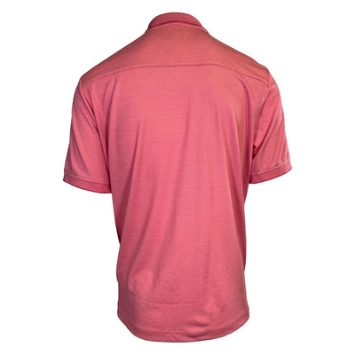 Tommy Bahama Men's Pink Salmon Performance Polo 2 Buttons T-Shirt S/S (S04)