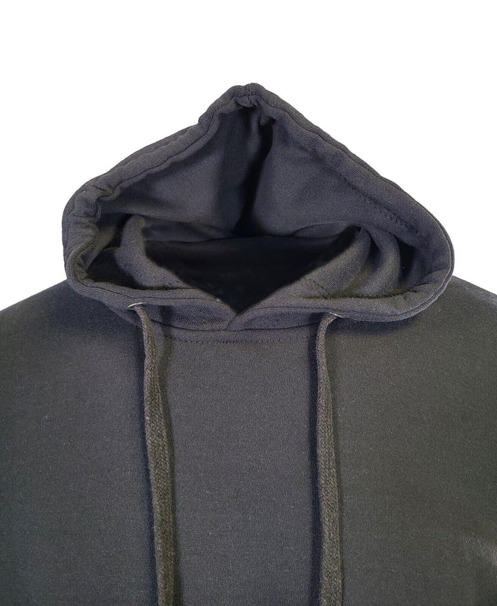 Cotton Best Men's Black Hoodie 2 PACK Pullover Solid L/S (P01)